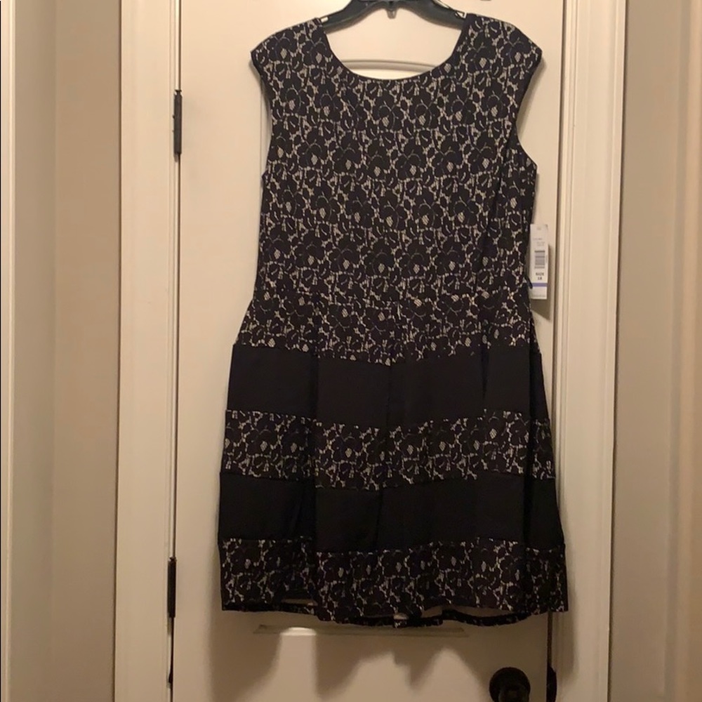 Black and Tan dress